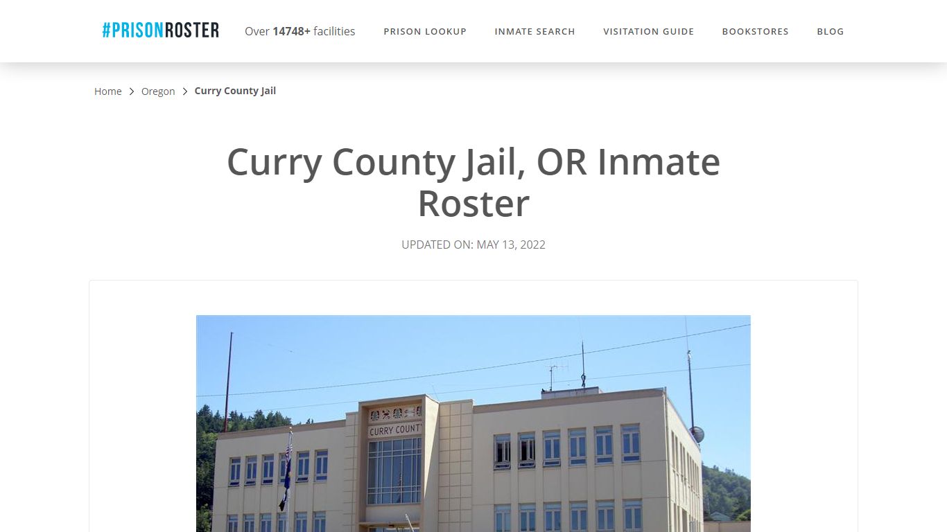 Curry County Jail, OR Inmate Roster - Inmate Locator